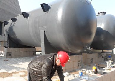 循環水加酸裝置改造