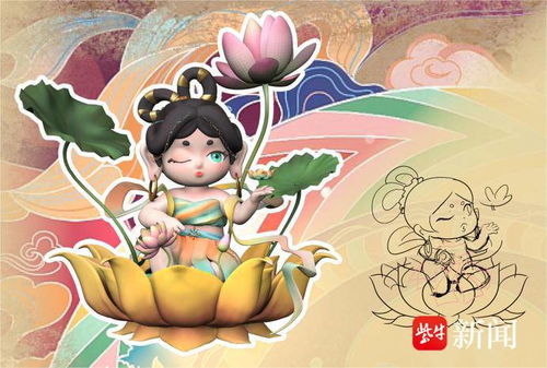 國潮新風尚 敦煌元素融入動漫手辦，00后設(shè)計師驚艷廣告設(shè)計界